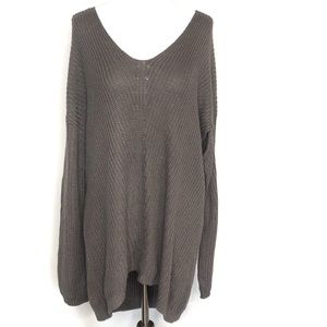 Magaschoni Cashmere Blend Knit Slouch Sweater NWOT